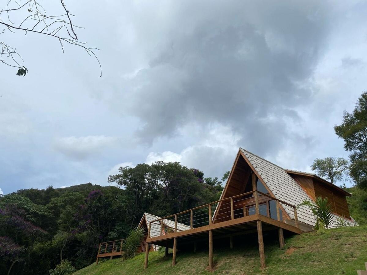 Chales Fazenda Floresta Das Araucarias Cunha Eksteriør billede